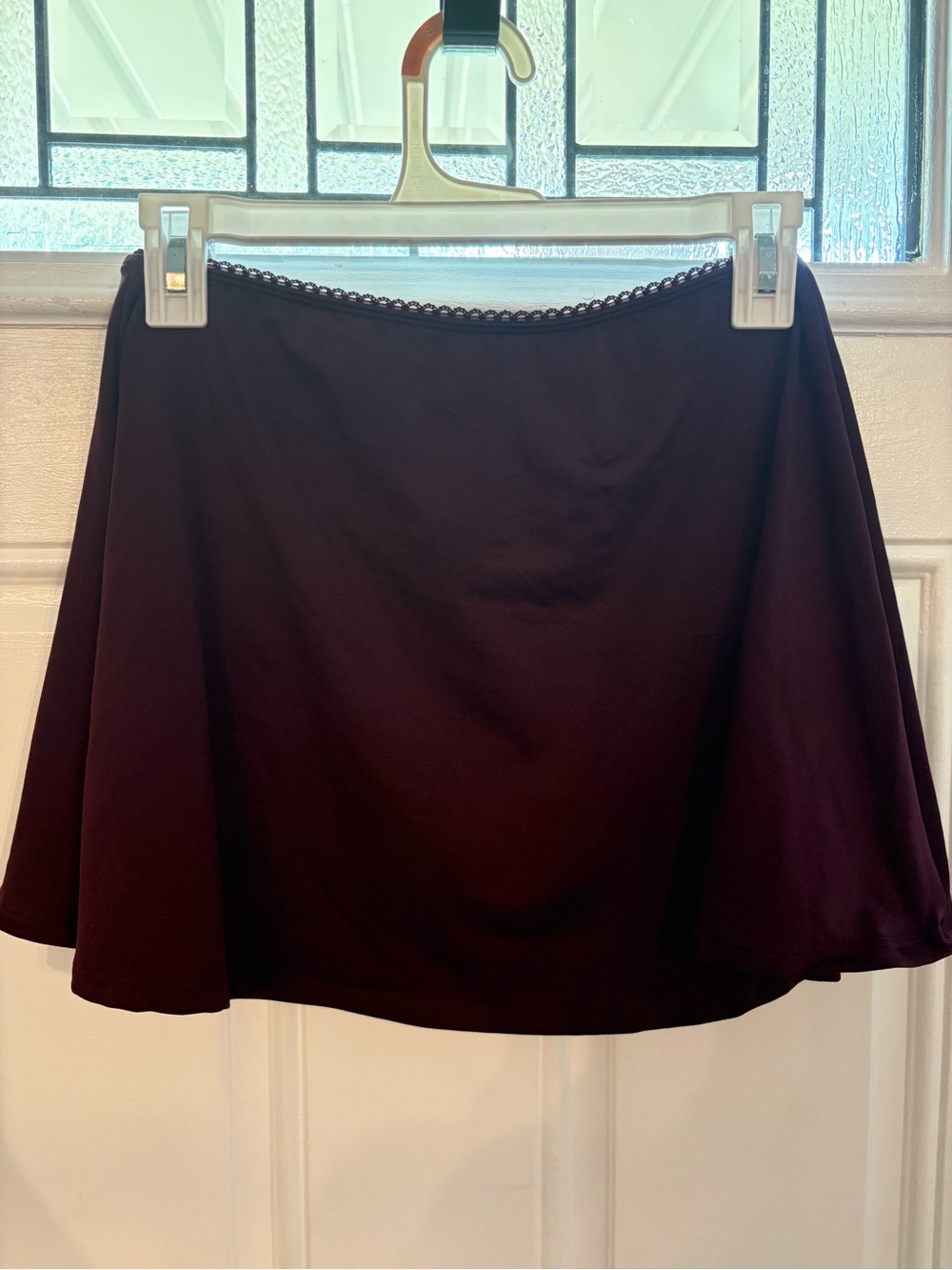 Target Women's Mini Skirt (skort) in Maroon